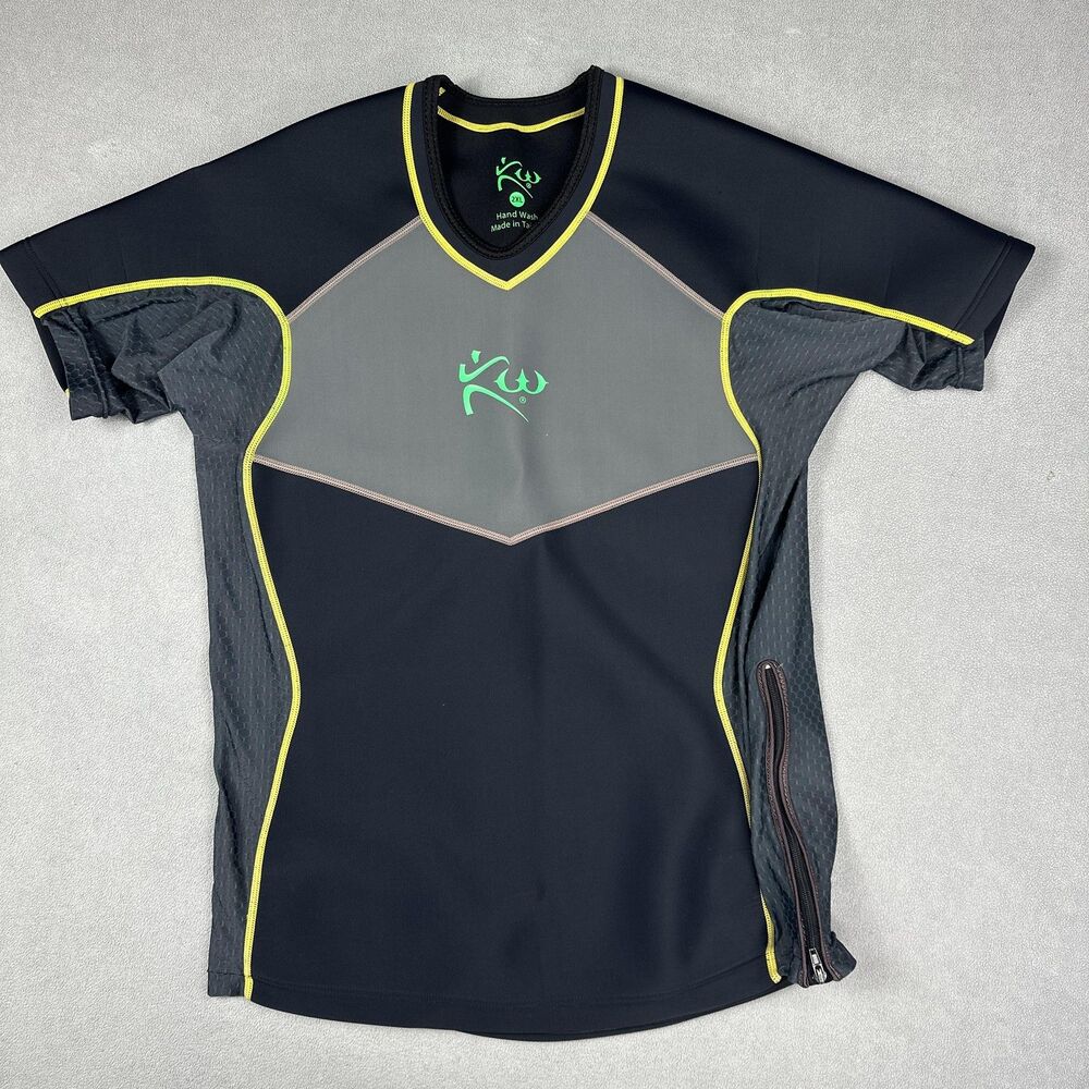 Kutting Weight Shirt 2XL SS Sauna Top Heat Generating Weight Loss Sweat Neoprene